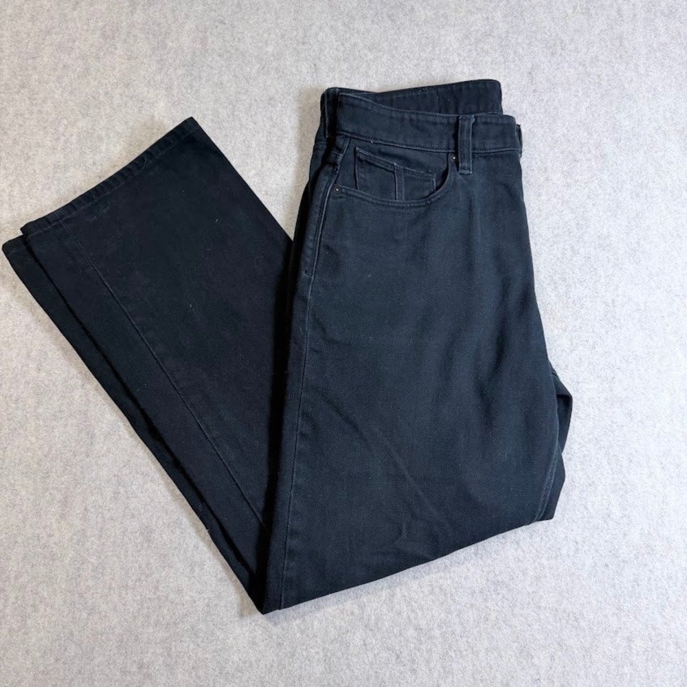 Volcom Substance Jeans Mns 31 Black Cotton Relaxed Straight Leg Skate Minimalist